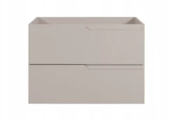 Meuble Sous Lavabo|Furnidea Meuble de salle de bain suspendu sous vasque MODERN cachemire 80 cm