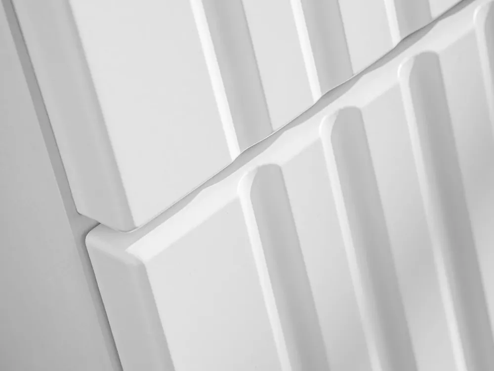 Furnidea Meuble de salle de bain suspendu sous lavabo ADEL BLANC 60 cm