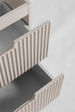 Meuble Sous Lavabo|Furnidea Meuble de salle de bain suspendu sous vasque VENA cachmire 60 cm