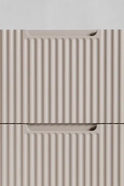 Meuble Sous Lavabo|Furnidea Meuble de salle de bain suspendu sous vasque VENA cachmire 60 cm