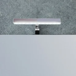 Ensemble Meuble De Salle De Bains|Kiamami Valentina Meuble De Salle De Bain Suspendu Lotto 80Cm Chêne Gris Avec Façade Blanche Et Lavabo Au-Dessus