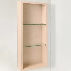Autres Meuble de salle de bain étagère de rangement murale 90 x 44 x 18 cm bois couleur chêne CEDAM