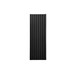 Armoire De Salle De Bains|Meublorama Meuble de salle de bain VANO 1 porte Noir mat L20 x P18 x H57 cm Meuble suspendu
