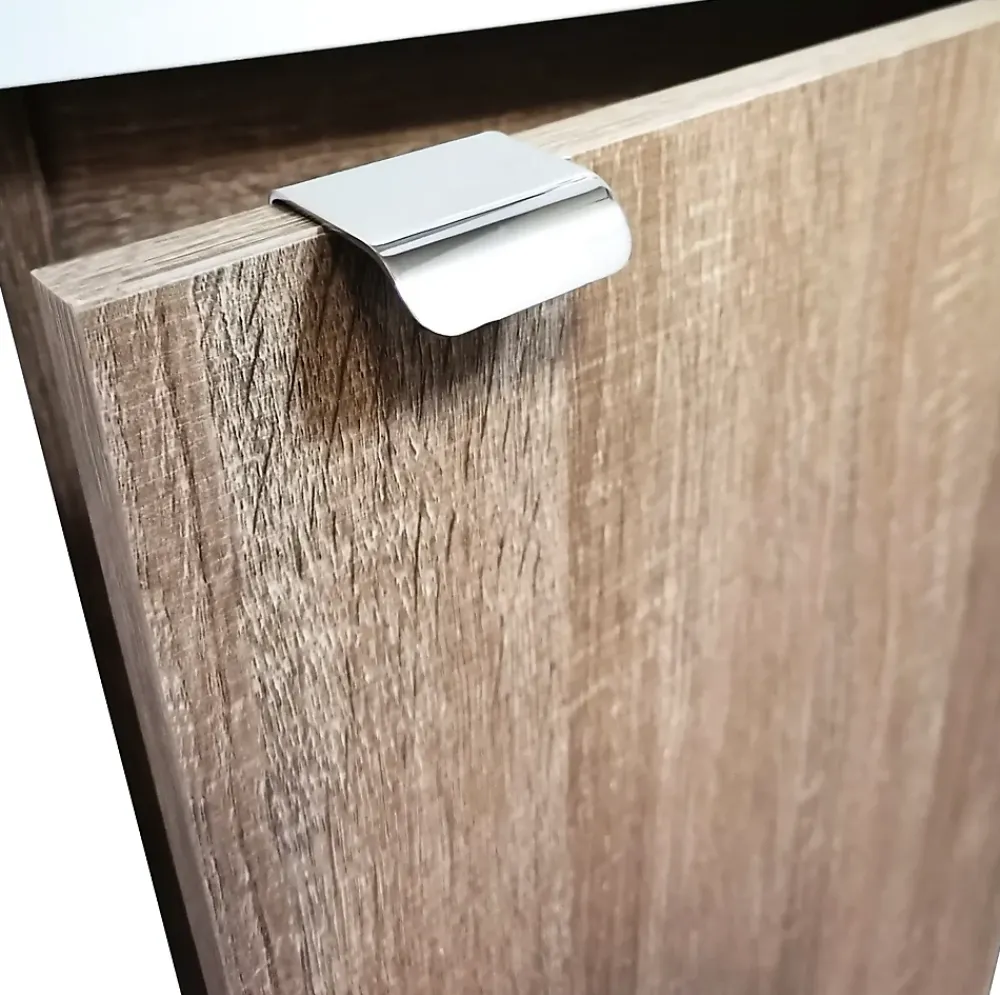 Lave-Mains|Top Bath Meuble de Salle de Bains avec vasque/lavabo Lave main à suspendre Ana 40 chêne