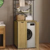 IDMarket Meuble dessus machine à laver fermé DETROIT design industriel