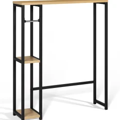 Meuble Wc|Meuble De Salle De Bains Faible Profondeur|IDMarket Meuble dessus WC avec placard DETROIT design industriel
