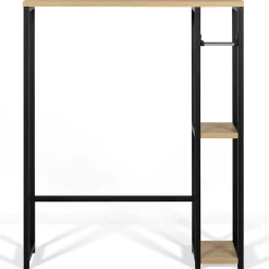 Meuble Wc|Meuble De Salle De Bains Faible Profondeur|IDMarket Meuble dessus WC avec placard DETROIT design industriel
