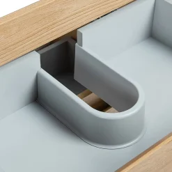 Meuble Sous-Vasque|Bain-Bain Meuble double Prémonté sous vasque Bois 120Cm SAYA -