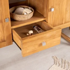 Meuble Sous-Vasque|Wanda Collection Meuble en teck salle de bain Théa 130 cm