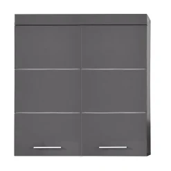 Trend Team Meuble haut - Mélaminé - Gris - 73 - 77 - 23 cm