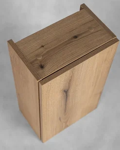 Armoire De Salle De Bains|Furnidea Meuble haut de salle de bain à suspendre NOVA OAK 30 x 57 cm