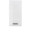 Armoire De Salle De Bains|Chb Collection Meuble haut mélaminé blanc brillant. L - H - P : 30 - 77 - 23 cm