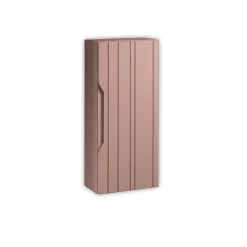 Armoire De Salle De Bains|Aqa Design Meuble haut SOLMIRA rose poudré