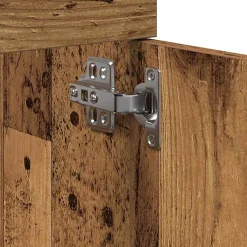 Meuble Wc|Vidaxl Meuble lavabo de salle de bain vieux bois bois d'ingénierie