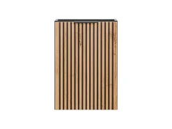 Lave-Mains|Furnidea Meuble lave main à suspendre XILO NOIR CHÊNE 40 cm