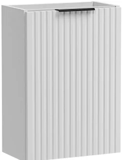 Furnidea Meuble lave main à suspendre ADEL BLANC 40 cm