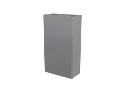 Lave-Mains|GoodHome Meuble lave mains à poser gris l.44 x H.79 x P.23 cm, Imandra