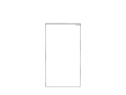 GoodHome Meuble lave mains à poser effet chêne l.44 x H.79 x P.23 cm, Imandra