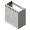 Lave-Mains|Meuble De Salle De Bains Faible Profondeur|Cooke & Lewis Meuble lave mains effet chêne clair l.45 x H.44 x P.21 cm, Calao