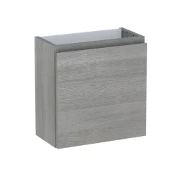 Lave-Mains|Meuble De Salle De Bains Faible Profondeur|Cooke & Lewis Meuble lave mains effet chêne clair l.45 x H.44 x P.21 cm, Calao