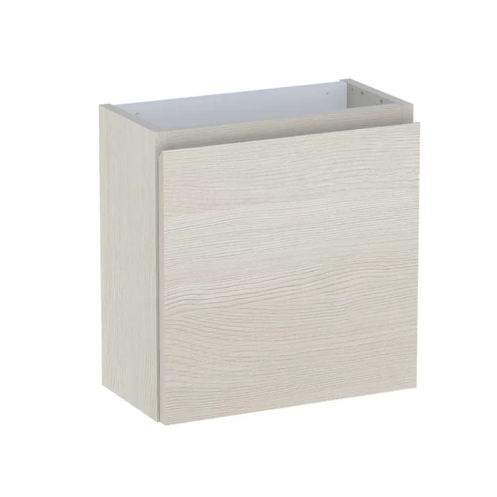 Meuble lave mains effet chêne l.45 x H.44 x P.21 cm, Calao