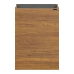Lave-Mains|GoodHome Meuble lave mains suspendu effet noyer l.44 x H.55 x P.23 cm, Imandra