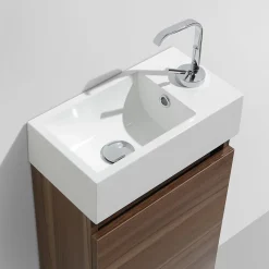 Lave-Mains|Stano Meuble lave-main salle de bain design SIENA largeur 40 cm noyer