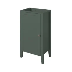 GoodHome Meuble lave-mains à poser l.60 cm vert + plan vasque lave-mains Lana, Perma