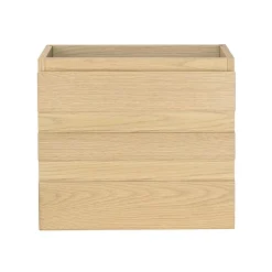 Lave-Mains|Homesight Meuble lave-mains à suspendre l.43,2 x H.38,5 x P.22,5 cm, effet chêne, Etty
