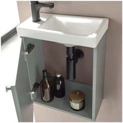 Mob-In Meuble lave-mains AVA Vert de gris