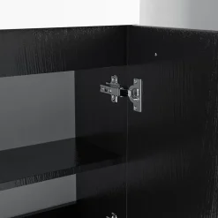 Lave-Mains|Lomazoo Meuble lave-mains chêne noir Bombay - 40cm