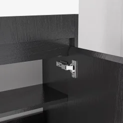 Lomazoo Meuble lave-mains chêne noir Ibiza - 40cm