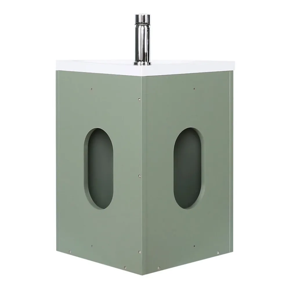 Mob-In Meuble lave-mains d'angle SKINO