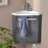 Lave-Mains|Mob-In Meuble lave-mains d'angle SKINO