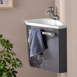 Lave-Mains|Mob-In Meuble lave-mains d'angle SKINO