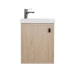 Mob-In Meuble lave-mains décor chêne FRAME