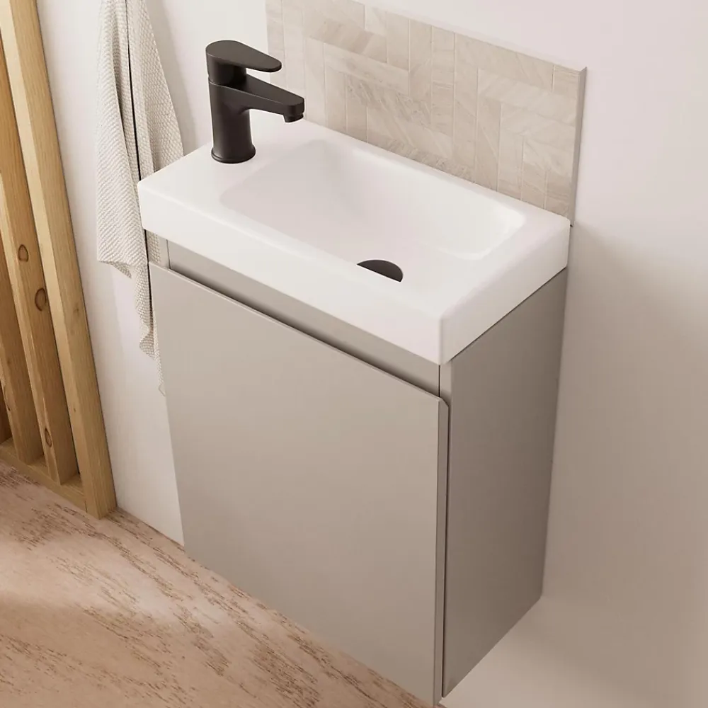 Mob-In Meuble lave-mains LISA + miroir tablette