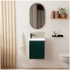 Lave-Mains|Mob-In Meuble lave-mains LISA + miroir ovale