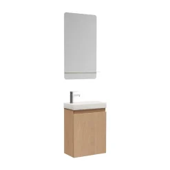 Mob-In Meuble lave-mains LISA + miroir tablette