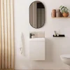 Mob-In Meuble lave-mains LISA + miroir ovale