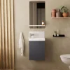 Mob-In Meuble lave-mains LISA + miroir tablette