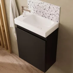 Mob-In Meuble lave-mains LISA + robinet chromé