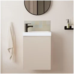 Lave-Mains|Mob-In Meuble lave-mains LISA + robinet noir