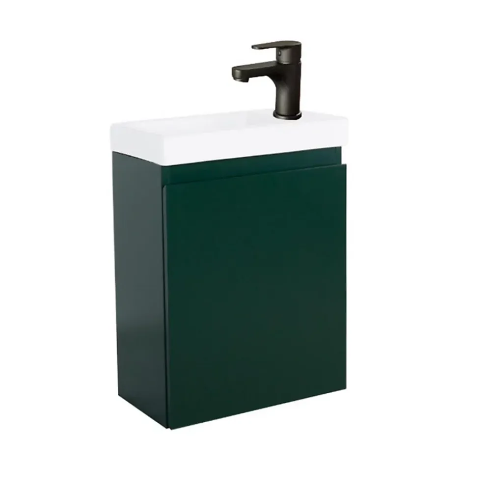 Mob-In Meuble lave-mains LISA + robinet noir