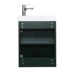 Mob-In Meuble lave-mains LISA + robinet noir