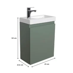 Lave-Mains|Mob-In Meuble lave-mains LISA + robinet chromé