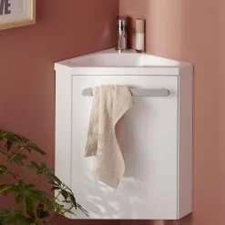 Mob-In Meuble lave-mains SKINO + robinet chromé