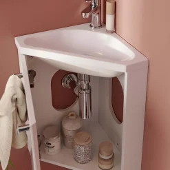 Mob-In Meuble lave-mains SKINO + robinet chromé