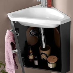 Lave-Mains|Mob-In Meuble lave-mains SKINO + robinet chromé