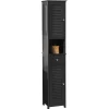 Sobuy Meuble Rangement Salle de Bain Armoire Haute Meuble Colonne, FRG236-DG,